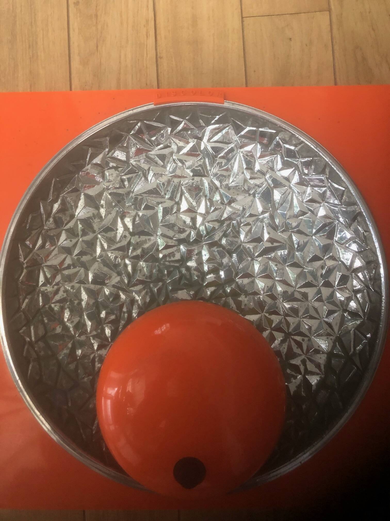 Pair of Discolor wall lights