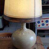 Lampe en grés vintage des années 60