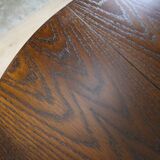 Extendable dining table, Sitzmobelwerk edition, in teak, 1960
