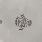 Longwy dish from 1924 - 30cm in diameter - Service Violetta - Very good summer