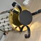 Metal, copper and brass Art Deco umbrella/plant stand.