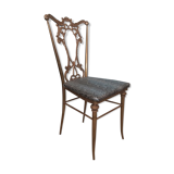 Old brass chair
