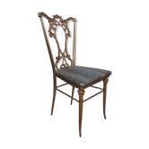Old brass chair