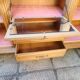 Magnifique grand buffet bas vintage en bois