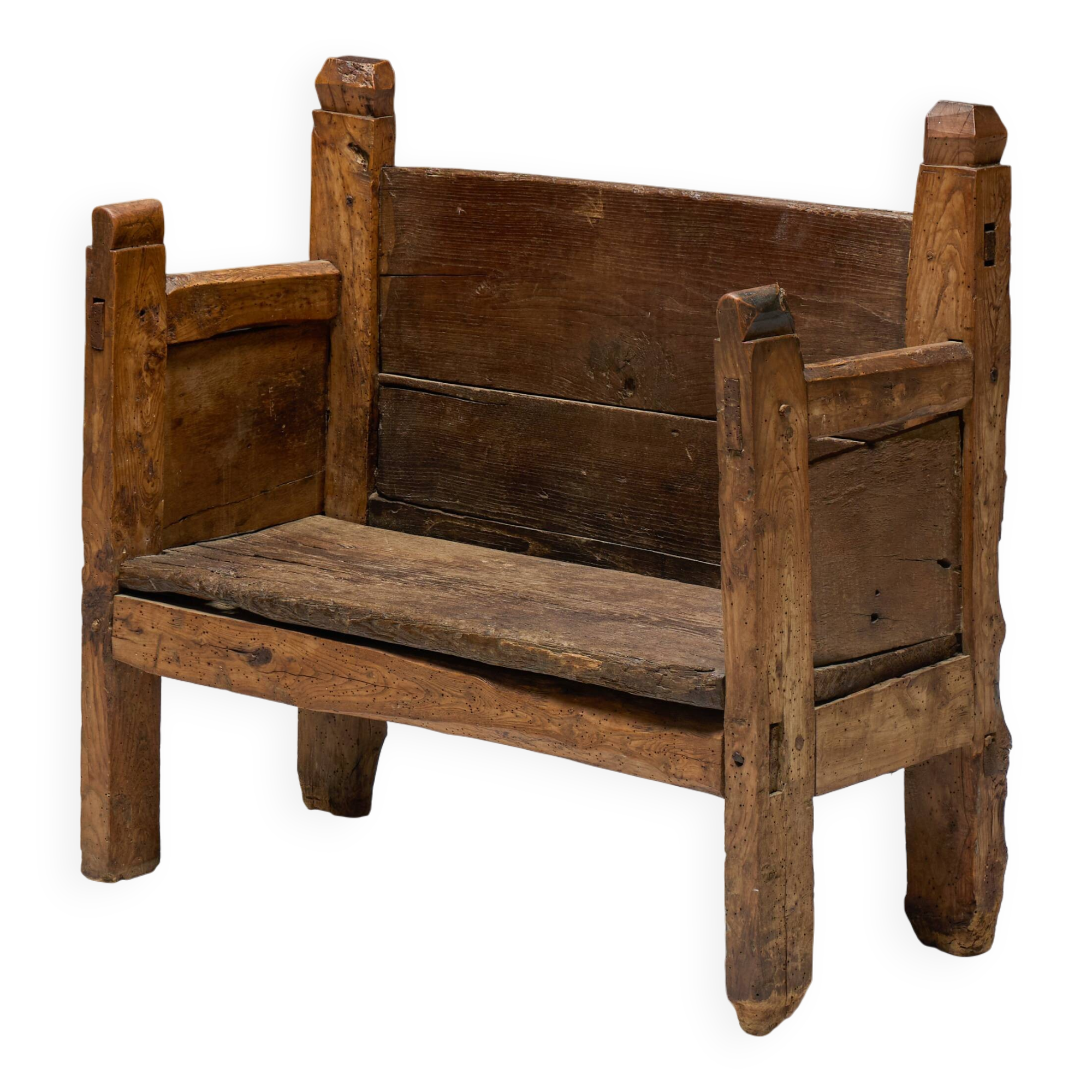 Primitive Robust Bench, France, 19th Century