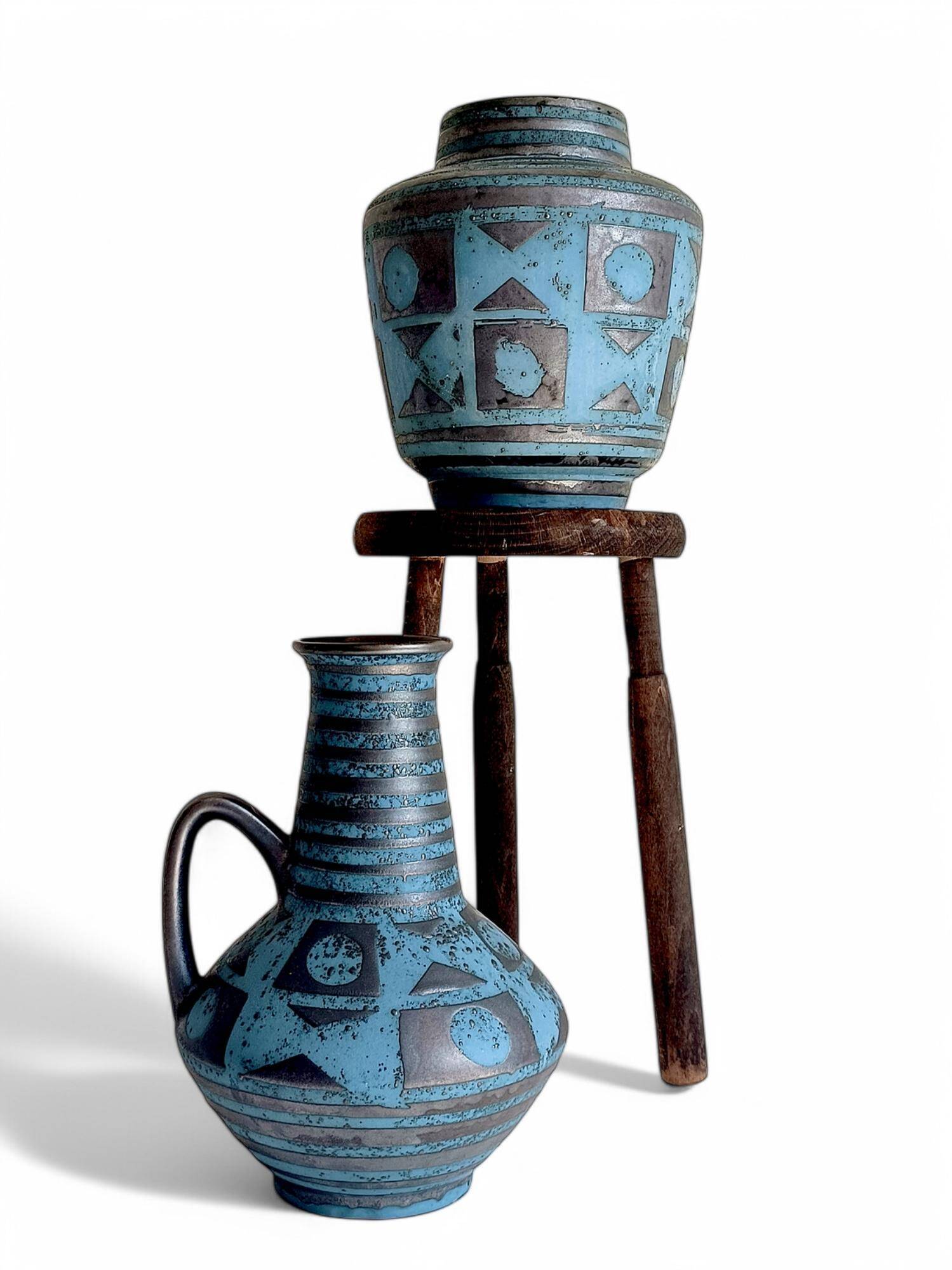 Mid-Century Modern Ceramic Vases by Carstens Tönnieshof, 1960s