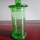 Candy dish for deserving children, Biot bubble glass, also known as an apothecary jar