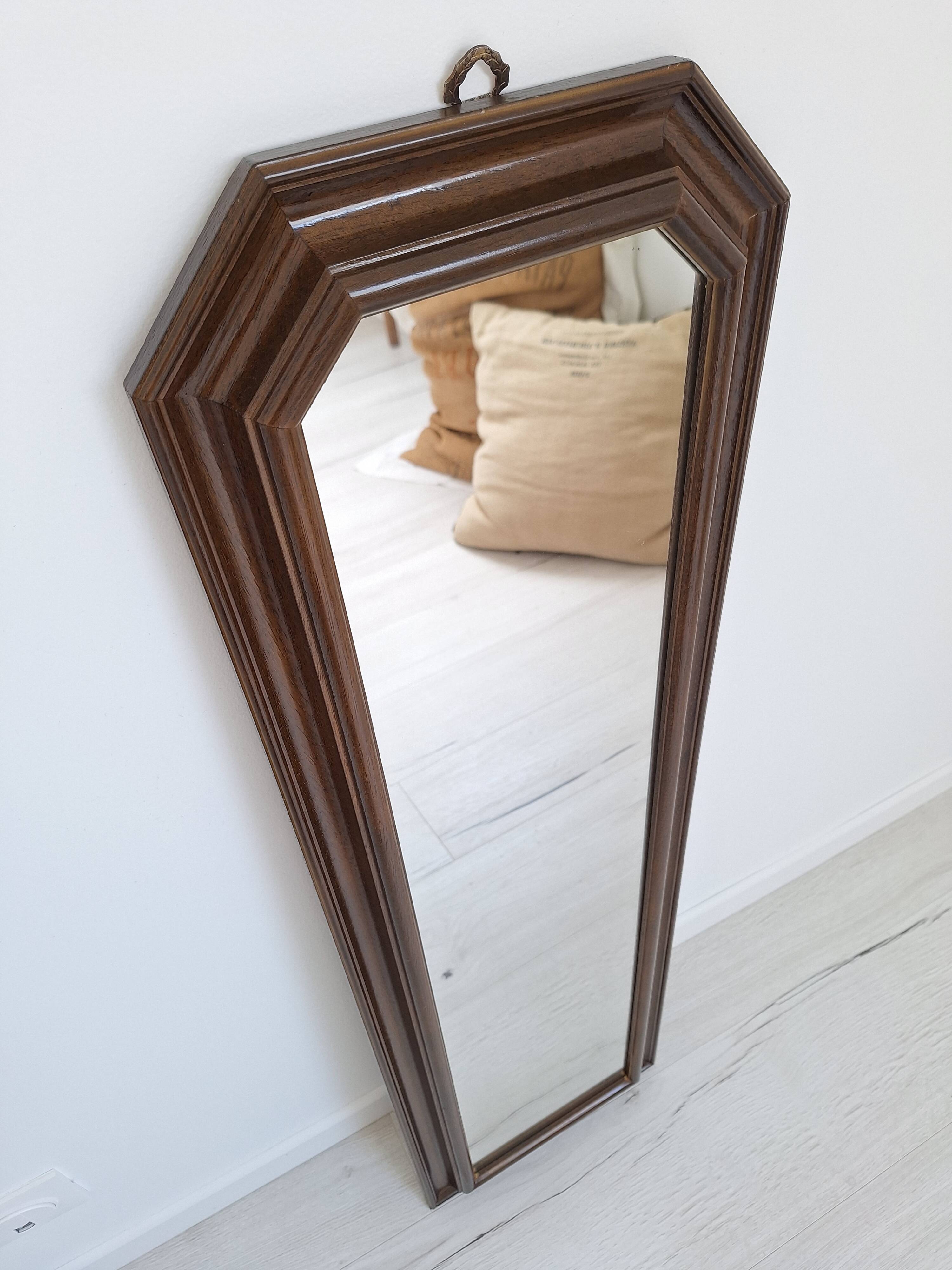 Miroir en bois vintage