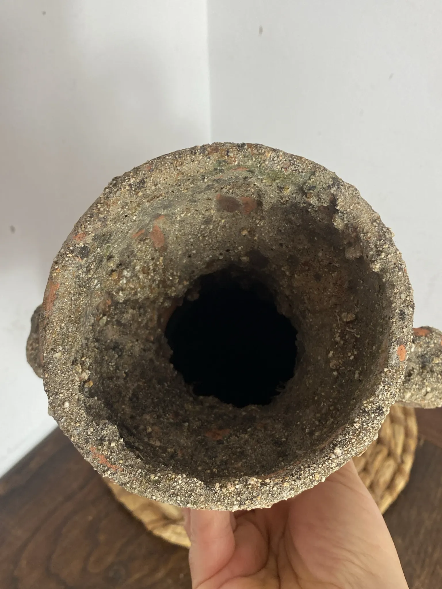 Terracotta amphora