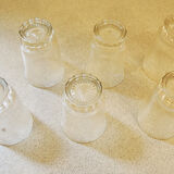 6 old digestive glasses