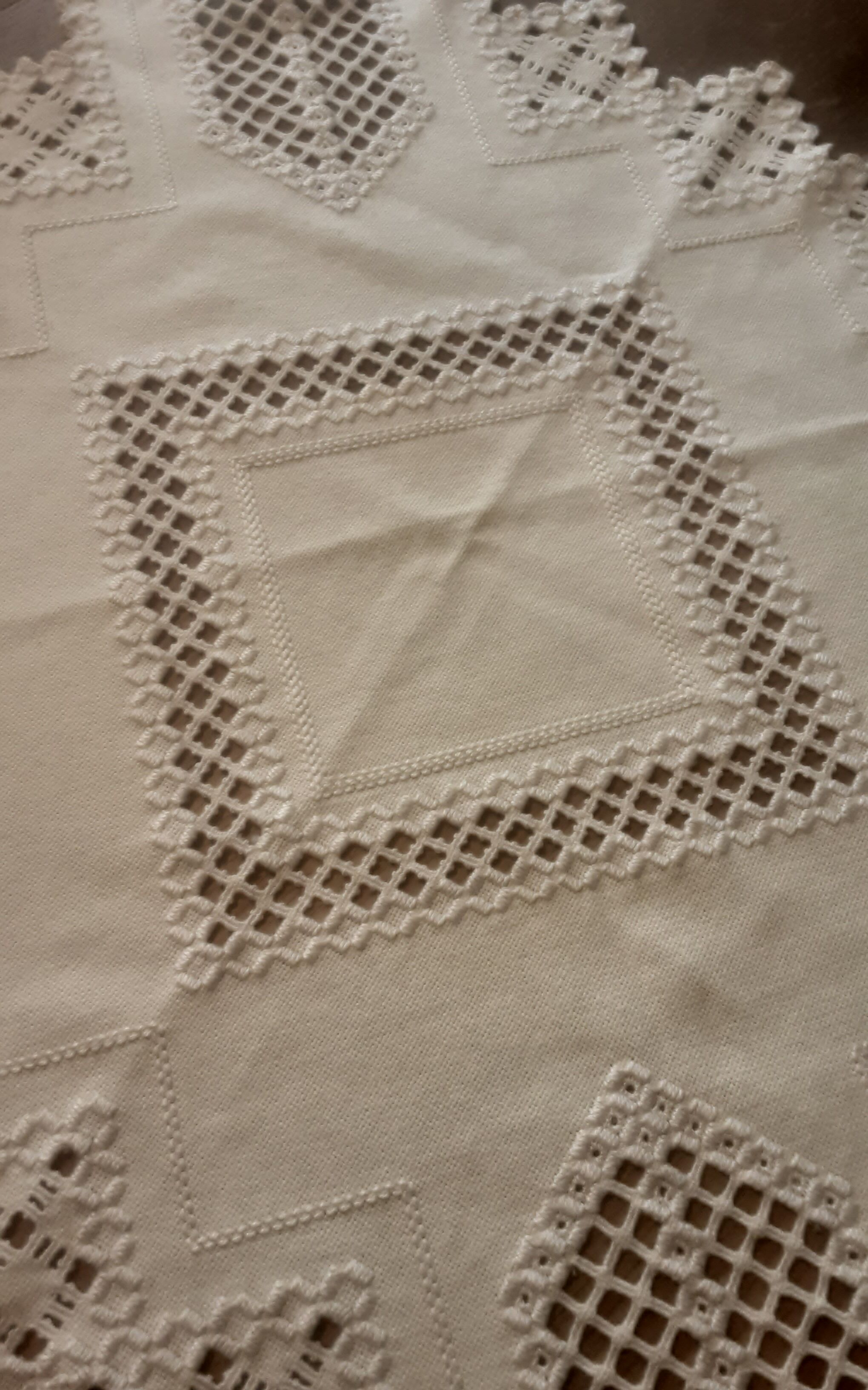 Thick old cotton placemat