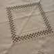 Thick old cotton placemat