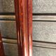 Wall coat rack in curved wood 1900 mahogany color