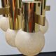 Vintage gold coloured pendant light