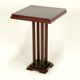 Antique - Square Guéridon Table - Art Deco Style - Oak