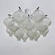 Mid-century Tulipan glass flushmount by Kalmar, Austria, 1960s