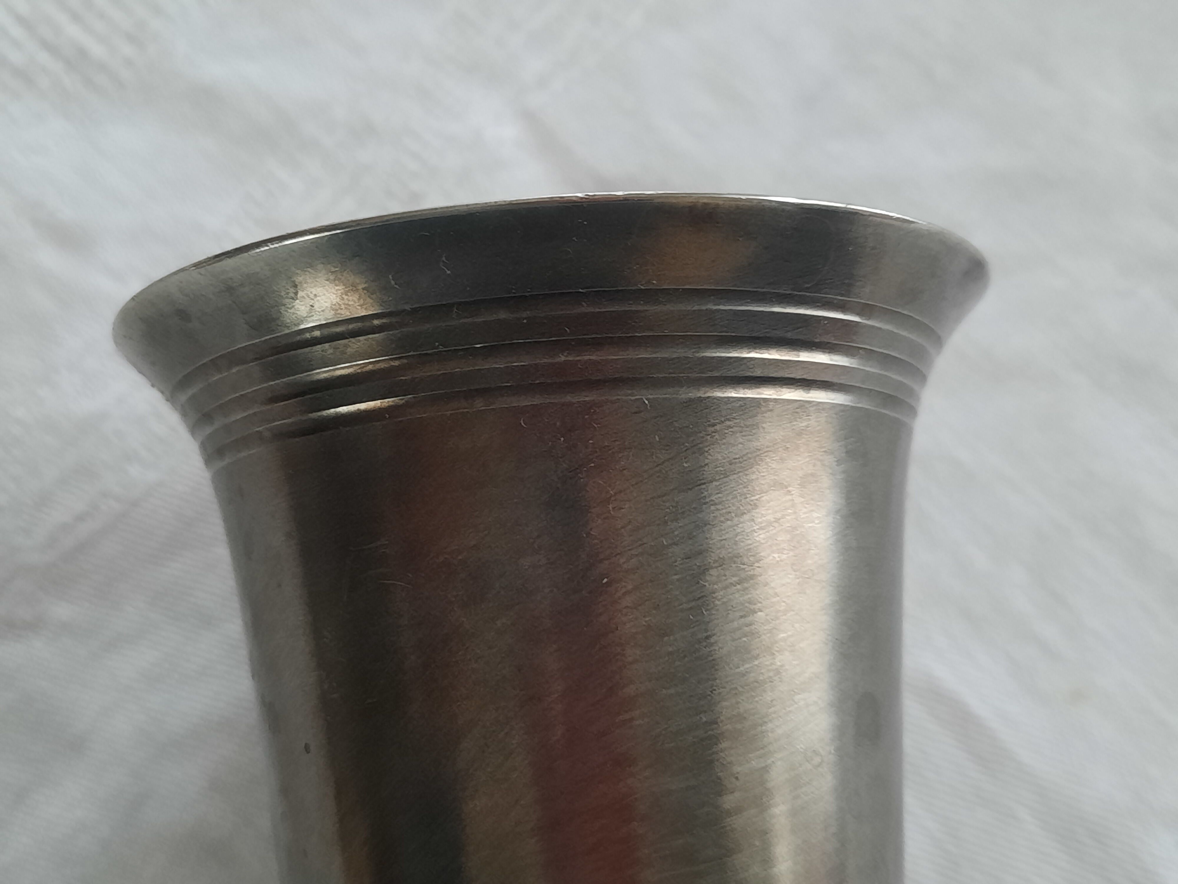 Tin cup