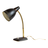 Metal and brass cocotte lamp, 1950s