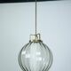 Mid-Century Murano Smoked Glass Chandelier with Opaline Diffuser, Italy '50