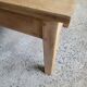 Table basse en bois massif