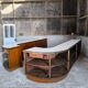 Set of 2 shop counters 1950