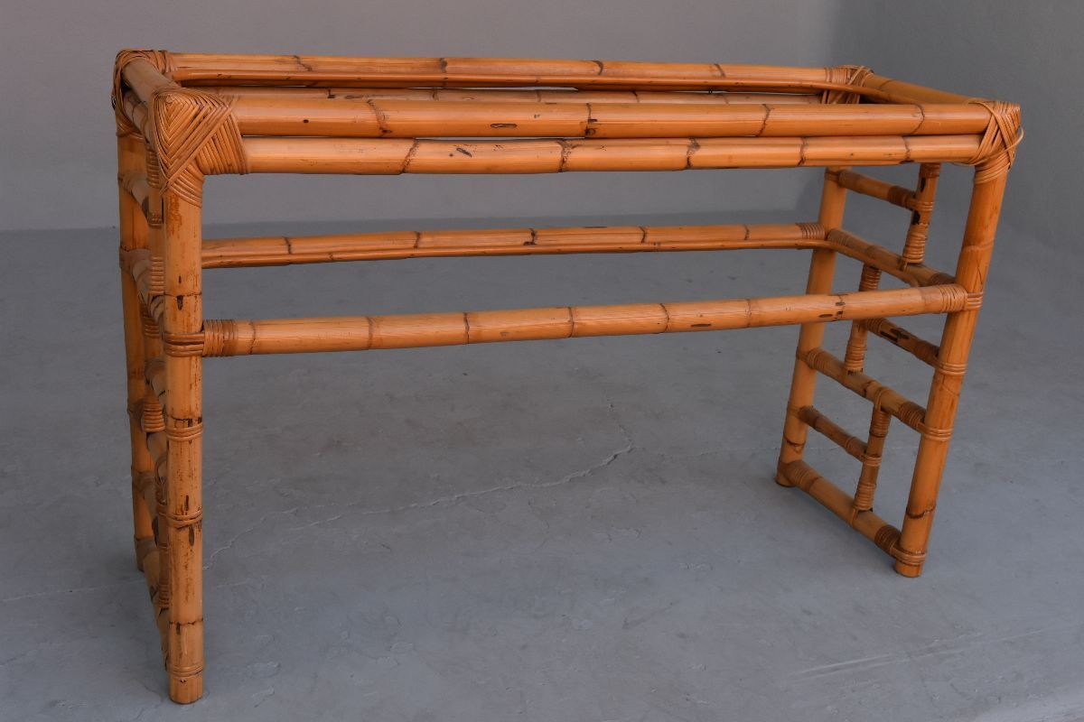 Bamboo console 60