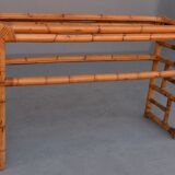 Console bambou années 60