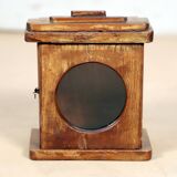 Old Burmese teak clock box