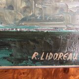 R. Lidoreau The new bridge, Paris