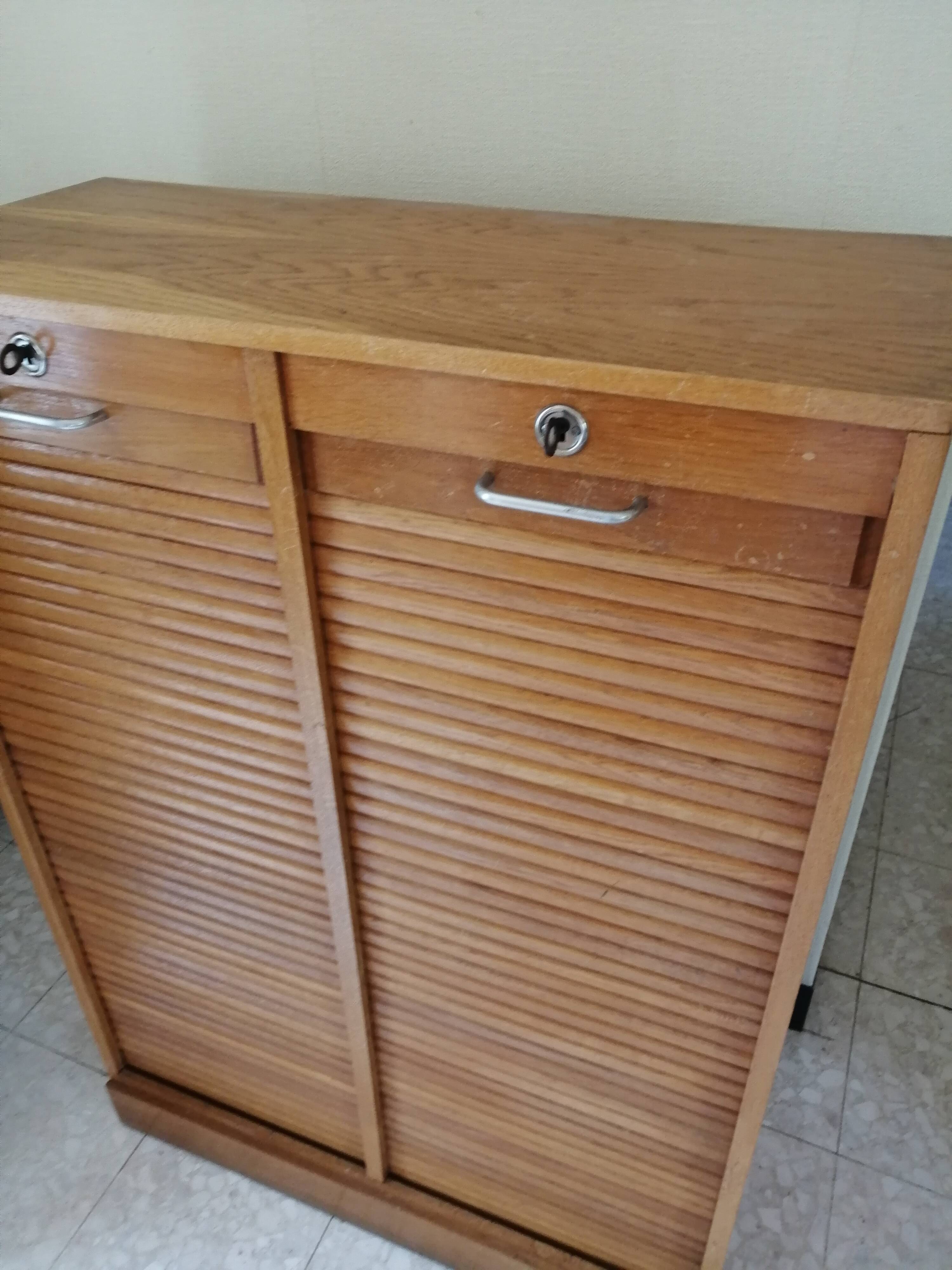 Furniture double curtain binder 60s/70s