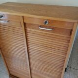 Furniture double curtain binder 60s/70s