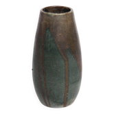 Stoneware vase signed Pointu