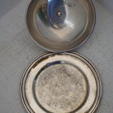 Butter dish and toaster English silverware