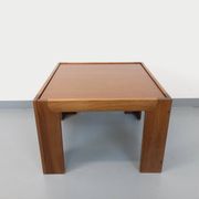 Vintage Italian square coffee table by Afra and Tobia Scarpa for Cassina