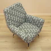 Lounge armchair, Italian design, 1970s, made in Italy