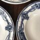 Lot of 7 plates old iron land of saint Amand hamage north model medallion