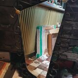 Wrought iron mirror 60s
