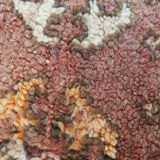 Moroccan carpet pouf / floor pillow