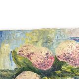 Oil on canvas Still Life with Flowers signed A. Bureau