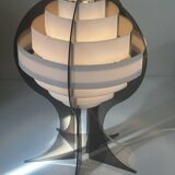 Vintage plastic and Plexiglas lamp from the 70s and 80s