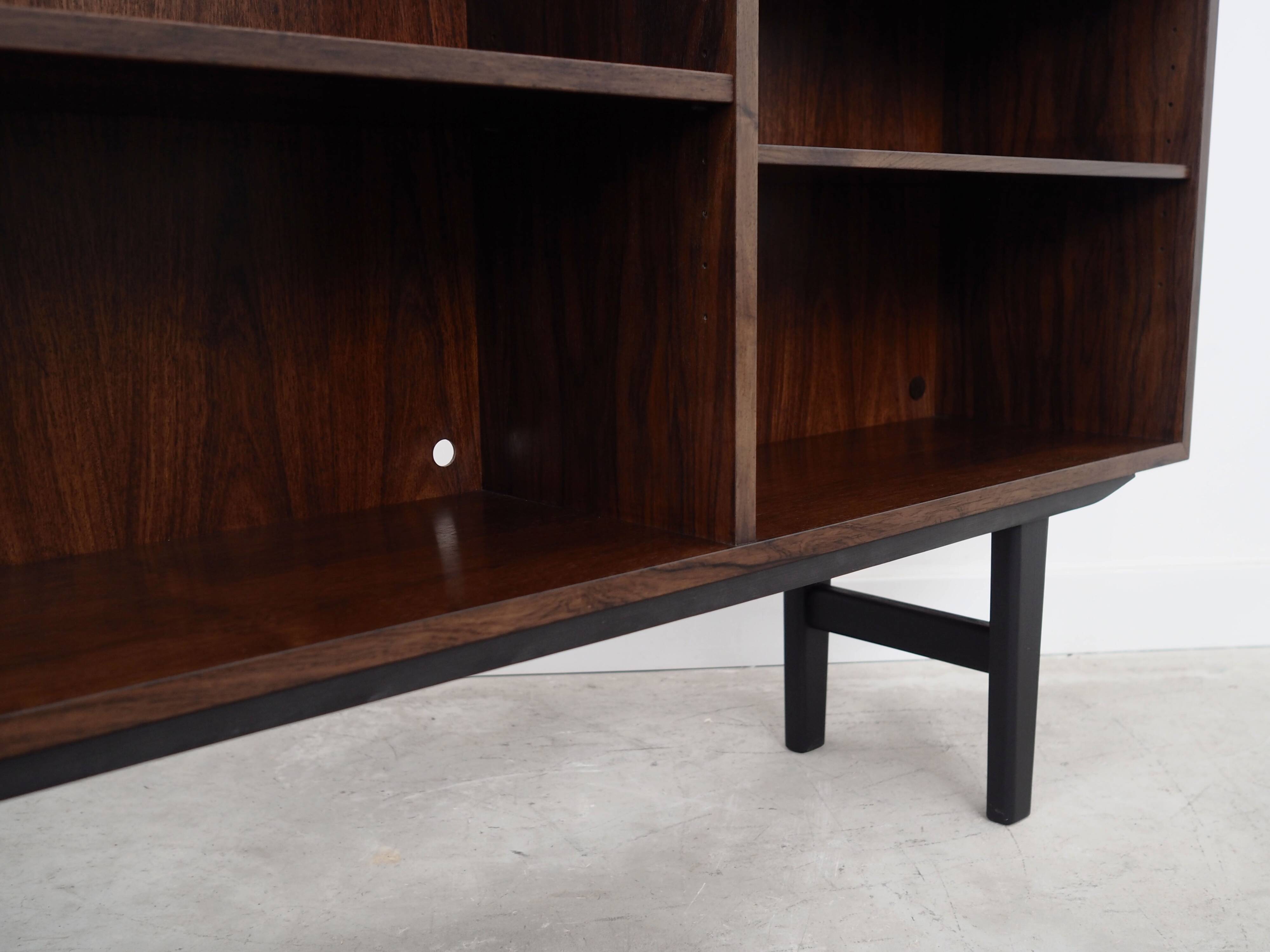 Rosewood bookcase, Danish design, 1970s, manufacturer: Omann Jun