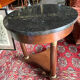 Gueridon style empire marble and bronze