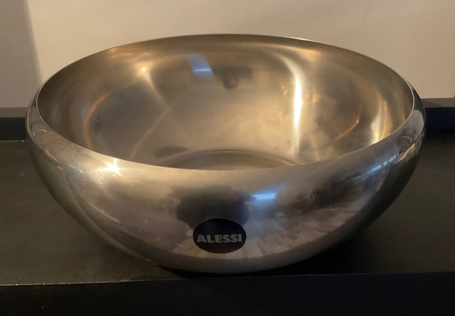 Stainless steel fruit basket Alessi Italy