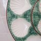 Ceramic scallop serving dish / Barbotine