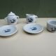 Tete à tete  « martine »  en porcelaine pour enfant pièces de dinette
