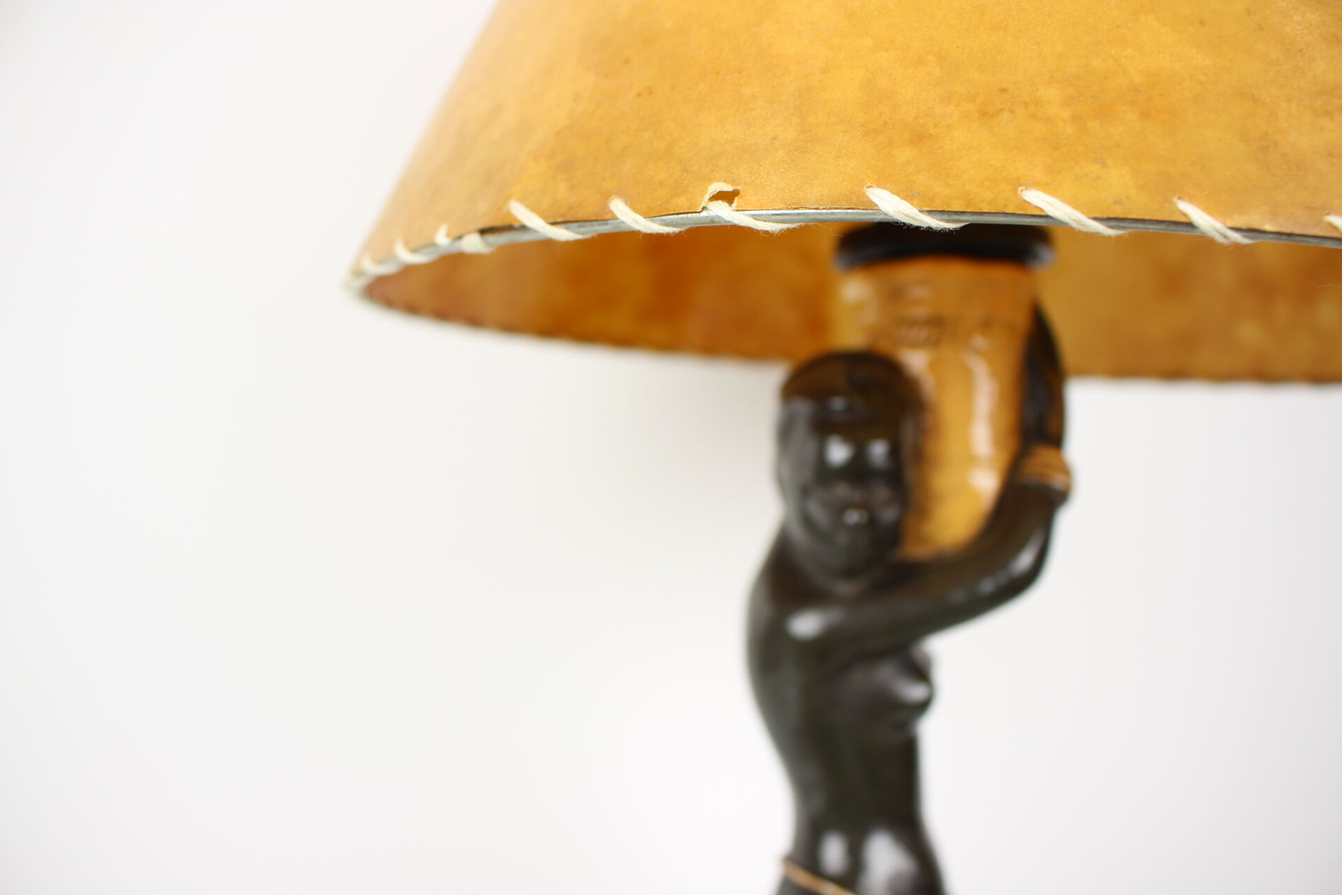 Art Deco lamp with loudspeaker, Stilton, 1930s, Czechoslovakia