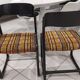 Pair of Baumann Sleigh model chairs, 1970