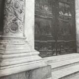 Old black and white silver photography early twentieth century