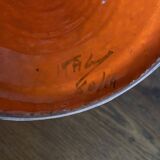 XXL ceramic 1960 Aldo Londi for Bitossi, mid-century Italian design