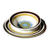 Set of 3 vintage ceramic dishes